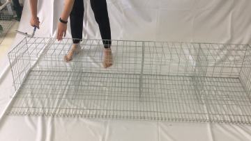 Long corrosion resistance life stone cage gabion mesh animal cage1