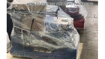 Machine packaging display