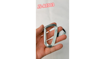Custom 12KN Aluminum Straight Gate Carabiner Small Snap Carabiner Hook1