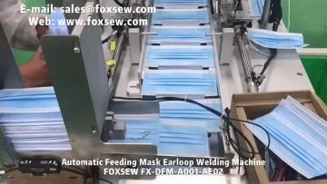 Automatic Feeding Mask Earloop Welding Machine