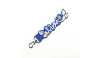 Personalized Keychain High Quality Customized Embroidery Keychain Patch1