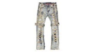 Custom Embroidery Distressed Blank Mens Jeans Stretch Skinny Ripped Denim Men Jean Pants1