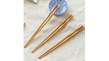 Carbonized Bamboo Chopsticks / Twisted Pointed Bamboo Chopsticks1