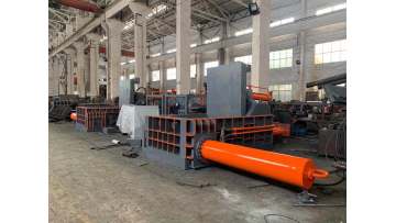 side push-out metal sheets baler