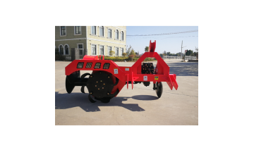 Double side ridge building machine