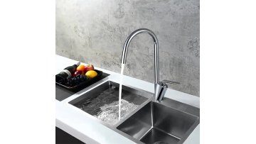 High Quality New Design Brass Bridge Proboscis Hot and Cold Smart Taps Faucet for Kitchen1