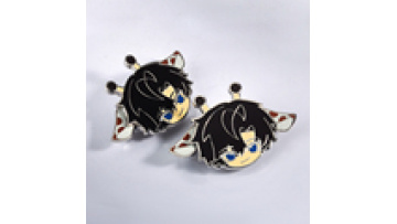 Colorful Shaped Pins Enamel Custom Pin Badge with Nickel Plating1