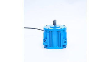 Permanent magnet motor for metro rail transit