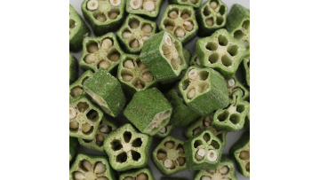 dried okra grains