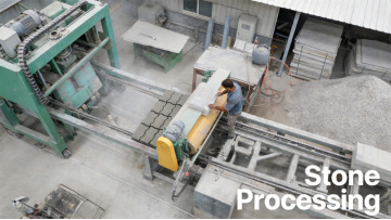 Crafting Precision: Stone Cutting Workshop