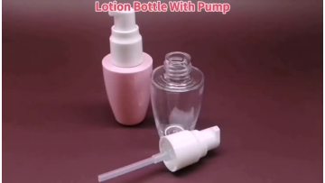 Plastic Lotion Pump Bottle
