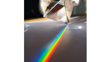 High Refractive Index Glass Triangular Dispering Equilateral Prism1
