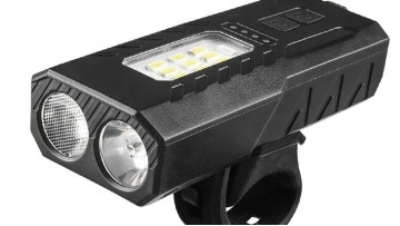 Multifunction 2 In 1 High Power 800 Lumens Bicycle Rechargeable Front Light And Bike Back Taillight1