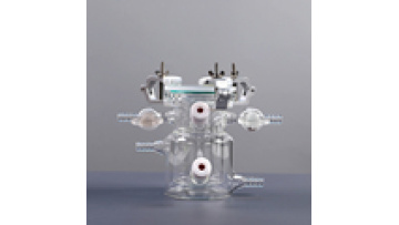 Custom Transparent UV Reactor Double-Layer Water-Cooled Quartz Glass Light for Lab1