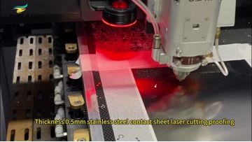 Thickness 0.5mm stainless steel contact sheet lase