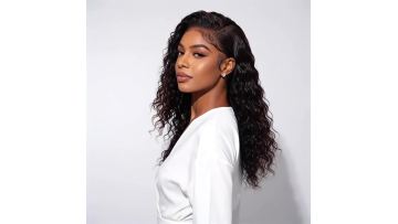 16 Inch 13x4 HD Lace Frontal Kinky Curls 150% Density 2 Human Hair Glueless Wig