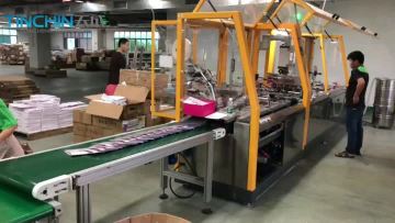 Greeting card. Book bagging packaging machine