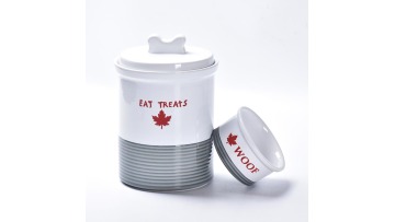 Pet Jar with bowl set