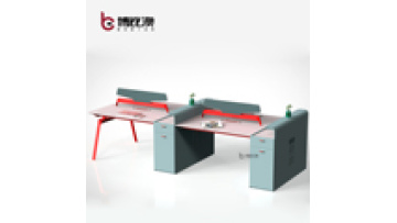 BOGAO 4 6 Seater 8 Person Extendable Cubicle Modern Furniture Divider Panels Partition Desk Workstation Office Partitions1