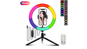 Hot 10 Inch LED TikTok Ring Light with Phone Holder and Tripod for YouTube1