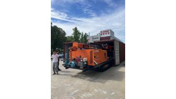 Two MDL-180HE multifunctional drilling rigs have b