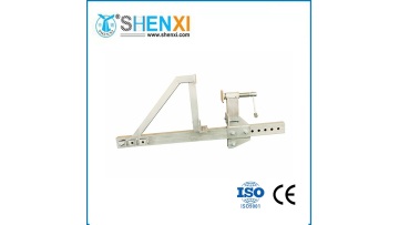 Suspended Platform parapet clamp installation