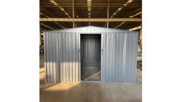 Henan Jinming Metal Materials Co., Ltd. proudly introduces its new prefabricated tool shed, which can be used as a storage room or pet house.