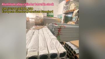 Aluminum alloy cylinder barrel in stocks