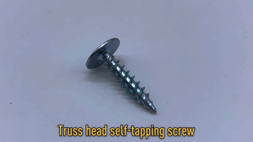 wood screw carbon steel wholesale #10 4.80mm phill drive modify truss head self-tapping screws1
