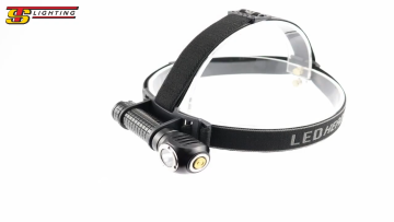 2 in 1 rechargeable head torch aluminum alloy headlamp with flashlight1