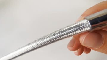 Stainless steel data cable protective sleeve