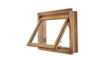 double glazed aluminum awning window with NFRC1