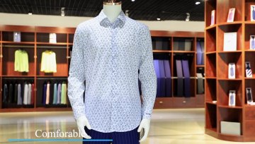 men's long-sleeved shirt dress solid plain color business shirts wholesale1