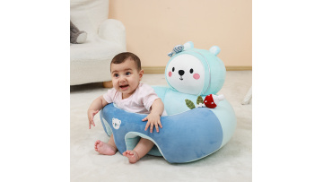 Babies learn to sit on chairs and sofas