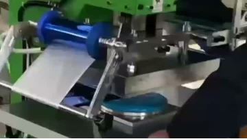 10 tons Flying disc hot foil stamping machine