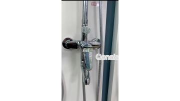 New Chrome Wall Mounted Bathroom Shower Faucet Set