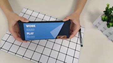Hardwork style oxford pencil case