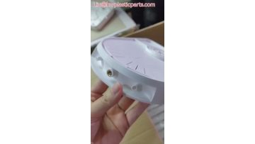 White plastic parts injection