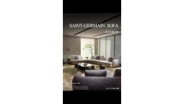 Saint-Germain sofa poliform Italian minimalist sofa