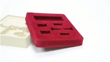 blister flocking tray box
