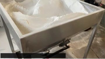 conical twin screw extruder for 500mm PVC line install