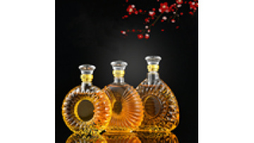 500ml 700ml Liquor Xo Bottle with Screw Cap Glass Wine Bottle Whiskey Vodka Wine Empty Spirit Bottle1