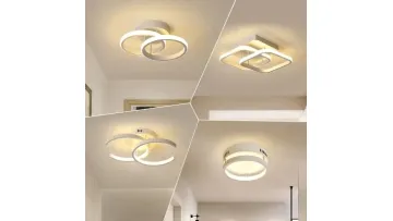 Stylish Round Modern LED Ceiling Lamp for Living Room1