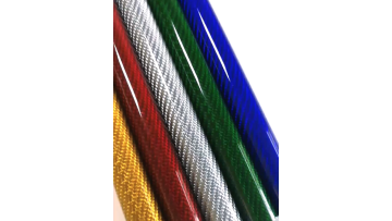 Custom gold colour carbon fiber shape tube connectors1