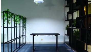Gaming workstation dividers office table 2 motor Design Smart Steel Furniture Office adjustable table1