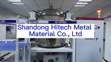 Vacuum casting Purity copper rod Production 01