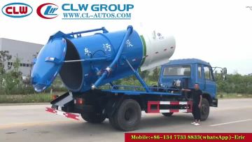 Dongfeng Vacuum Sewage Suction truck