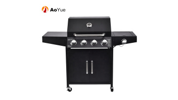 4 burner gas grill 