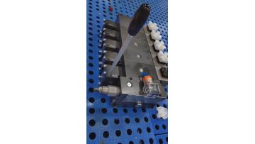 Proportional valve with LED coil