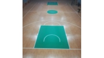 New Maple Interlocking Tiles Basketball Wooden Flooring Basketball Court Flooring1